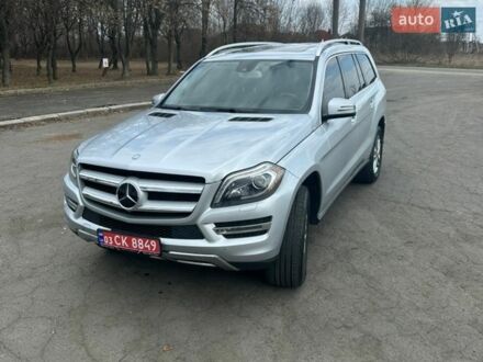 Серый Мерседес ГЛ-класс, объемом двигателя 3 л и пробегом 205 тыс. км за 23500 $, фото 1 на Automoto.ua