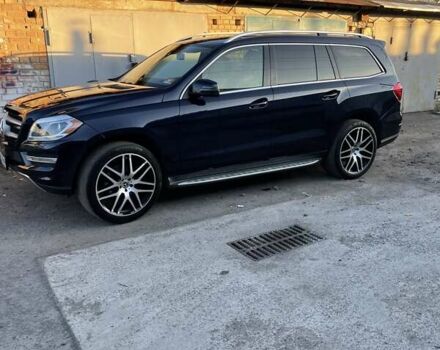 Синий Мерседес ГЛ-класс, объемом двигателя 3 л и пробегом 220 тыс. км за 24000 $, фото 1 на Automoto.ua