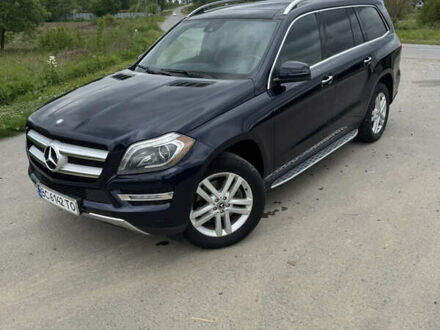 Мерседес ГЛ-класс 2012 в Самборе на Automoto.ua Синий Мерседес ГЛ-класс, объемом двигателя 2.99 л и пробегом 239 тыс. км за 24000 $, фото 1 на Automoto.ua