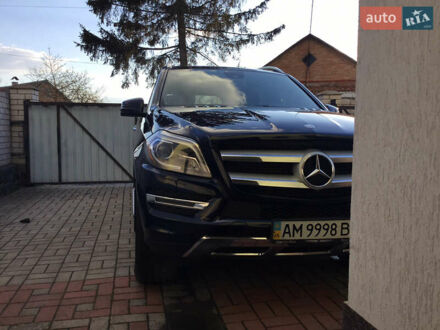 Синий Мерседес ГЛ-класс, объемом двигателя 2.99 л и пробегом 298 тыс. км за 22000 $, фото 1 на Automoto.ua