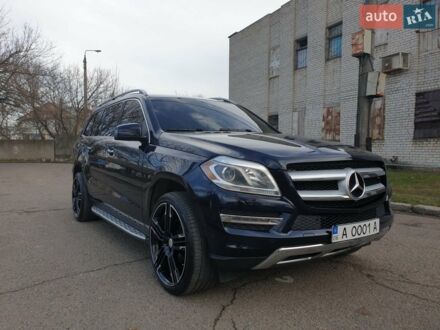Синий Мерседес ГЛ-класс, объемом двигателя 4.6 л и пробегом 199 тыс. км за 29000 $, фото 1 на Automoto.ua