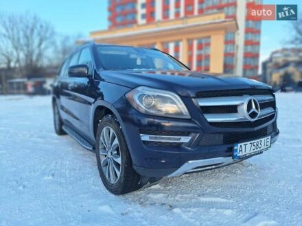 Синий Мерседес ГЛ-класс, объемом двигателя 3 л и пробегом 187 тыс. км за 24500 $, фото 1 на Automoto.ua