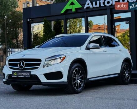 Белый Мерседес ГЛА-Класс, объемом двигателя 1.99 л и пробегом 102 тыс. км за 17299 $, фото 2 на Automoto.ua