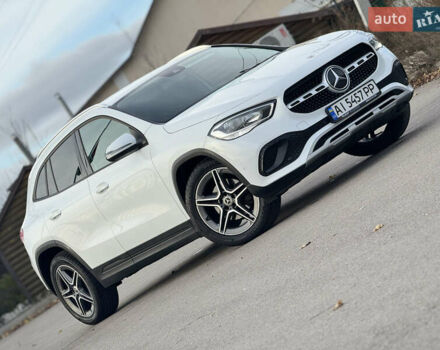 Белый Мерседес ГЛА-Класс, объемом двигателя 1.95 л и пробегом 167 тыс. км за 29500 $, фото 5 на Automoto.ua