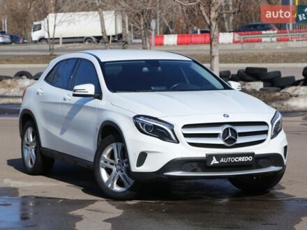 Белый Мерседес ГЛА-Класс, объемом двигателя 1.99 л и пробегом 102 тыс. км за 18900 $, фото 1 на Automoto.ua