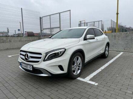 Белый Мерседес ГЛА-Класс, объемом двигателя 2.1 л и пробегом 139 тыс. км за 20950 $, фото 1 на Automoto.ua