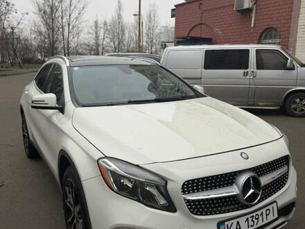 Белый Мерседес ГЛА-Класс, объемом двигателя 1.99 л и пробегом 174 тыс. км за 22500 $, фото 1 на Automoto.ua