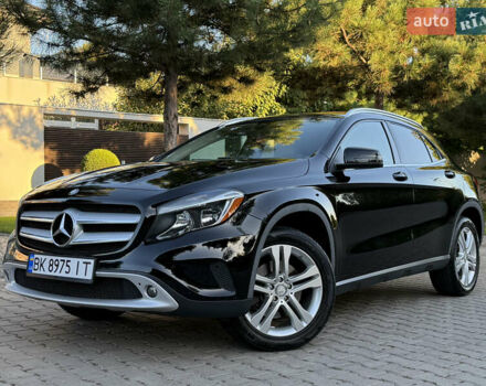 Черный Мерседес ГЛА-Класс, объемом двигателя 1.99 л и пробегом 119 тыс. км за 16900 $, фото 1 на Automoto.ua