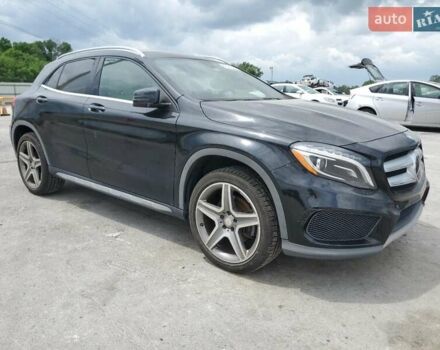 Черный Мерседес ГЛА-Класс, объемом двигателя 1.99 л и пробегом 80 тыс. км за 3000 $, фото 3 на Automoto.ua