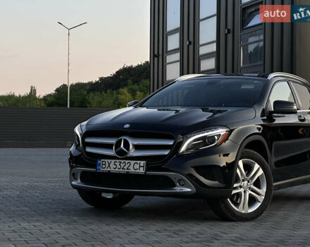 Черный Мерседес ГЛА-Класс, объемом двигателя 2 л и пробегом 150 тыс. км за 19000 $, фото 2 на Automoto.ua