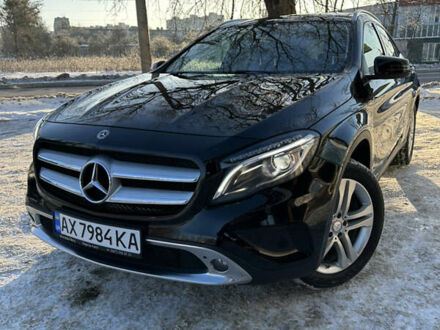 Черный Мерседес ГЛА-Класс, объемом двигателя 1.99 л и пробегом 171 тыс. км за 17500 $, фото 1 на Automoto.ua