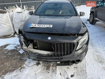 Черный Мерседес ГЛА-Класс, объемом двигателя 1.99 л и пробегом 175 тыс. км за 12000 $, фото 1 на Automoto.ua
