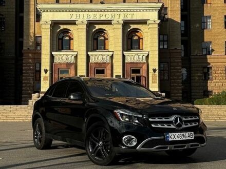 Черный Мерседес ГЛА-Класс, объемом двигателя 2 л и пробегом 150 тыс. км за 16900 $, фото 1 на Automoto.ua