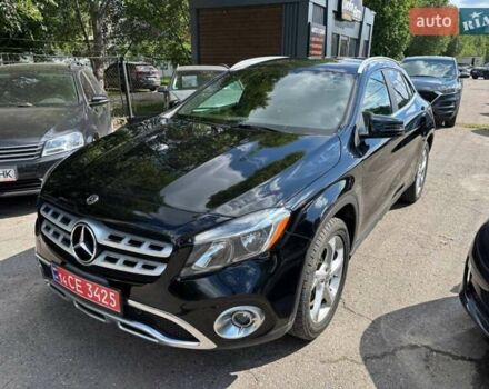 Черный Мерседес ГЛА-Класс, объемом двигателя 1.99 л и пробегом 110 тыс. км за 20500 $, фото 1 на Automoto.ua
