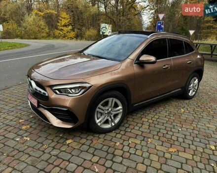 Коричневий Мерседес ГЛА-Клас, об'ємом двигуна 2 л та пробігом 93 тис. км за 29700 $, фото 5 на Automoto.ua