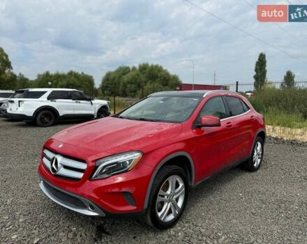 Красный Мерседес ГЛА-Класс, объемом двигателя 2 л и пробегом 77 тыс. км за 10800 $, фото 1 на Automoto.ua