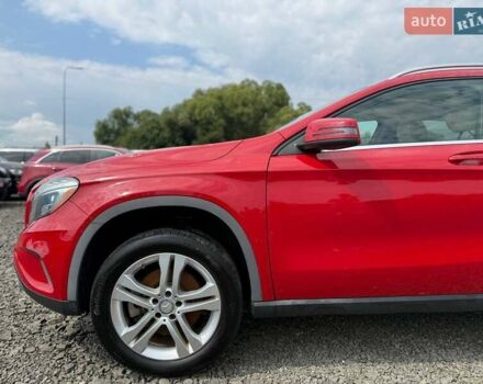 Красный Мерседес ГЛА-Класс, объемом двигателя 2 л и пробегом 77 тыс. км за 10800 $, фото 13 на Automoto.ua