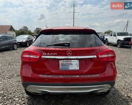 Красный Мерседес ГЛА-Класс, объемом двигателя 2 л и пробегом 77 тыс. км за 10800 $, фото 14 на Automoto.ua