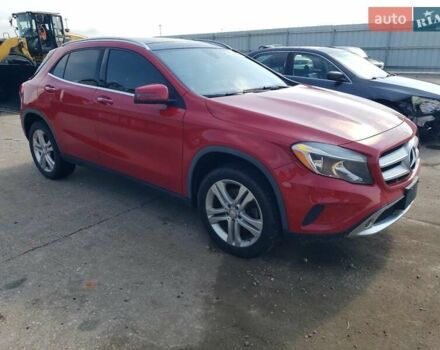 Красный Мерседес ГЛА-Класс, объемом двигателя 1.99 л и пробегом 47 тыс. км за 3000 $, фото 3 на Automoto.ua