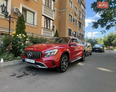 Красный Мерседес ГЛА-Класс, объемом двигателя 1.99 л и пробегом 111 тыс. км за 17800 $, фото 1 на Automoto.ua