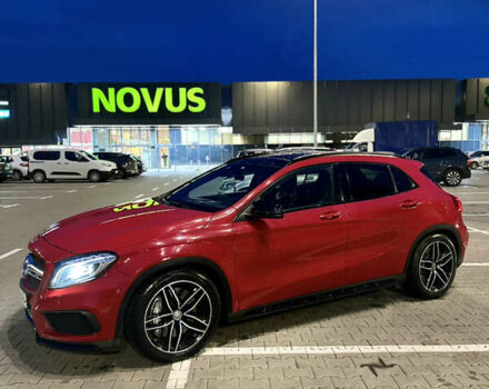 Красный Мерседес ГЛА-Класс, объемом двигателя 1.99 л и пробегом 239 тыс. км за 24999 $, фото 1 на Automoto.ua