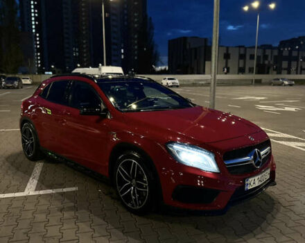 Красный Мерседес ГЛА-Класс, объемом двигателя 1.99 л и пробегом 239 тыс. км за 24999 $, фото 3 на Automoto.ua