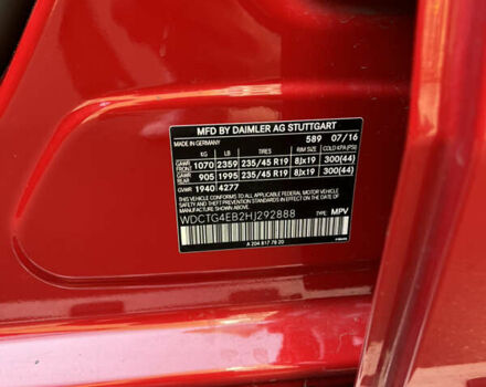 Красный Мерседес ГЛА-Класс, объемом двигателя 1.99 л и пробегом 111 тыс. км за 17800 $, фото 12 на Automoto.ua