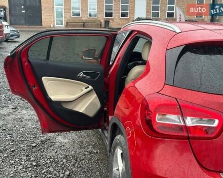 Красный Мерседес ГЛА-Класс, объемом двигателя 1.99 л и пробегом 215 тыс. км за 10900 $, фото 15 на Automoto.ua