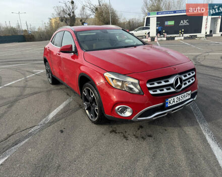 Красный Мерседес ГЛА-Класс, объемом двигателя 1.99 л и пробегом 60 тыс. км за 11300 $, фото 1 на Automoto.ua