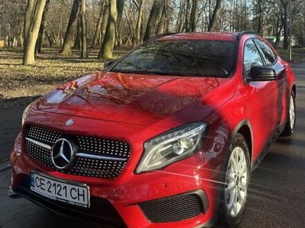 Красный Мерседес ГЛА-Класс, объемом двигателя 1.46 л и пробегом 135 тыс. км за 22000 $, фото 1 на Automoto.ua