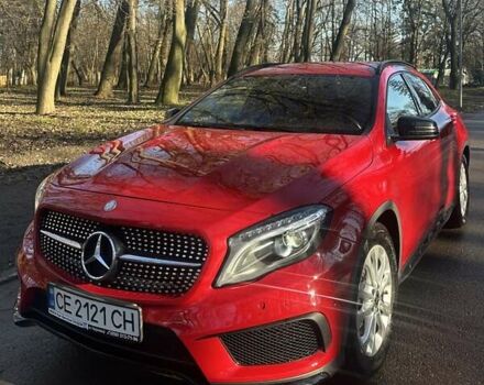 Красный Мерседес ГЛА-Класс, объемом двигателя 1.46 л и пробегом 135 тыс. км за 22000 $, фото 1 на Automoto.ua