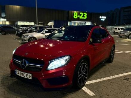 Красный Мерседес ГЛА-Класс, объемом двигателя 1.99 л и пробегом 239 тыс. км за 24999 $, фото 1 на Automoto.ua