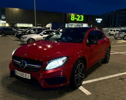 Красный Мерседес ГЛА-Класс, объемом двигателя 1.99 л и пробегом 239 тыс. км за 24999 $, фото 1 на Automoto.ua