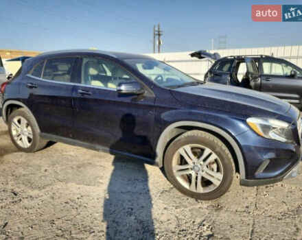 Синий Мерседес ГЛА-Класс, объемом двигателя 2 л и пробегом 160 тыс. км за 16000 $, фото 1 на Automoto.ua