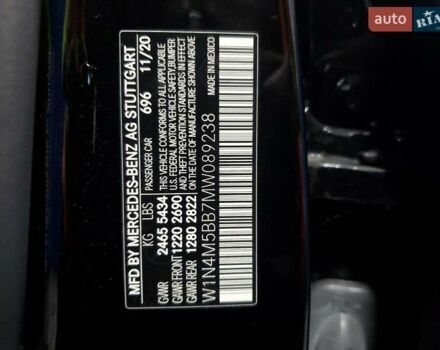 Черный Мерседес GLB-Class, объемом двигателя 1.99 л и пробегом 65 тыс. км за 23000 $, фото 12 на Automoto.ua