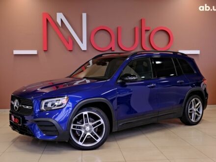 Синий Мерседес GLB, объемом двигателя 2 л и пробегом 77 тыс. км за 34900 $, фото 1 на Automoto.ua