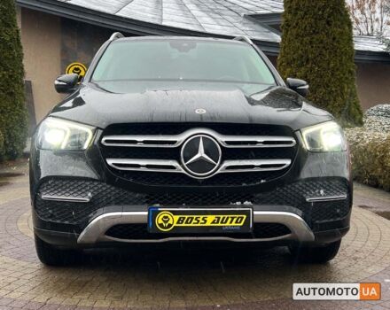 Черный Мерседес GLE 300, объемом двигателя 2 л и пробегом 26 тыс. км за 65800 $, фото 1 на Automoto.ua