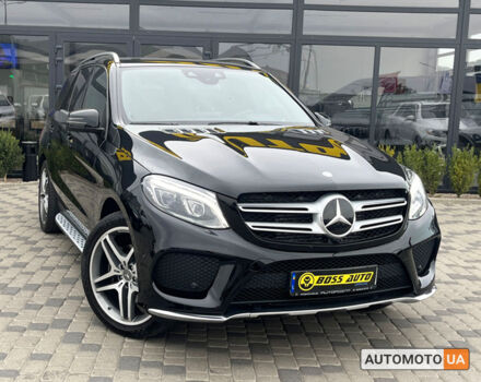 Чорний Мерседес ГЛE 350, об'ємом двигуна 3 л та пробігом 210 тис. км за 42500 $, фото 1 на Automoto.ua