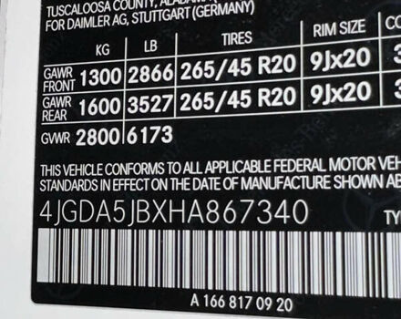 Мерседес ГЛЕ-Класс 2016 в Одессе на Automoto.ua Белый Мерседес ГЛЕ-Класс, объемом двигателя 3.5 л и пробегом 139 тыс. км за 26500 $, фото 3 на Automoto.ua