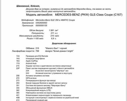 Білий Мерседес ГЛЕ-Клас, об'ємом двигуна 1.99 л та пробігом 28 тис. км за 95000 $, фото 2 на Automoto.ua