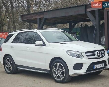 Белый Мерседес ГЛЕ-Класс, объемом двигателя 3 л и пробегом 152 тыс. км за 29500 $, фото 1 на Automoto.ua