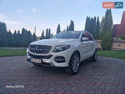 Мерседес ГЛЕ-Класс 2016 в Тернополе на Automoto.ua Белый Мерседес ГЛЕ-Класс, объемом двигателя 2.14 л и пробегом 197 тыс. км за 34999 $, фото 1 на Automoto.ua