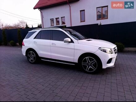 Мерседес ГЛЕ-Класс 2017 в Долине на Automoto.ua Белый Мерседес ГЛЕ-Класс, объемом двигателя 3 л и пробегом 141 тыс. км за 38000 $, фото 1 на Automoto.ua