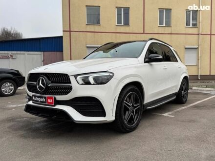 Мерседес ГЛЕ-Класс 2019 в Запорожье на Automoto.ua Белый Мерседес ГЛЕ-Класс, объемом двигателя 3 л и пробегом 100 тыс. км за 72990 $, фото 1 на Automoto.ua