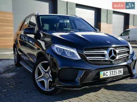 Черный Мерседес ГЛЕ-Класс, объемом двигателя 2.99 л и пробегом 340 тыс. км за 37000 $, фото 1 на Automoto.ua