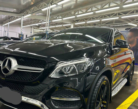 Черный Мерседес ГЛЕ-Класс, объемом двигателя 2.99 л и пробегом 110 тыс. км за 47200 $, фото 1 на Automoto.ua