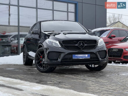 Черный Мерседес ГЛЕ-Класс, объемом двигателя 3 л и пробегом 121 тыс. км за 42990 $, фото 1 на Automoto.ua