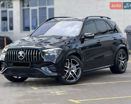 Мерседес ГЛЕ-Класс 2023 в Киеве на Automoto.ua Черный Мерседес ГЛЕ-Класс, объемом двигателя 3 л и пробегом 37 тыс. км за 115000 $, фото 1 на Automoto.ua