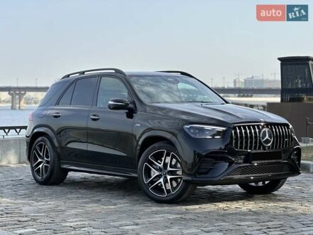 Мерседес ГЛЕ-Класс 2024 в Киеве на Automoto.ua Черный Мерседес ГЛЕ-Класс, объемом двигателя 3 л и пробегом 1 тыс. км за 129999 $, фото 1 на Automoto.ua