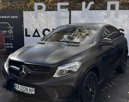 Серый Мерседес ГЛЕ-Класс, объемом двигателя 2.99 л и пробегом 123 тыс. км за 48000 $, фото 2 на Automoto.ua